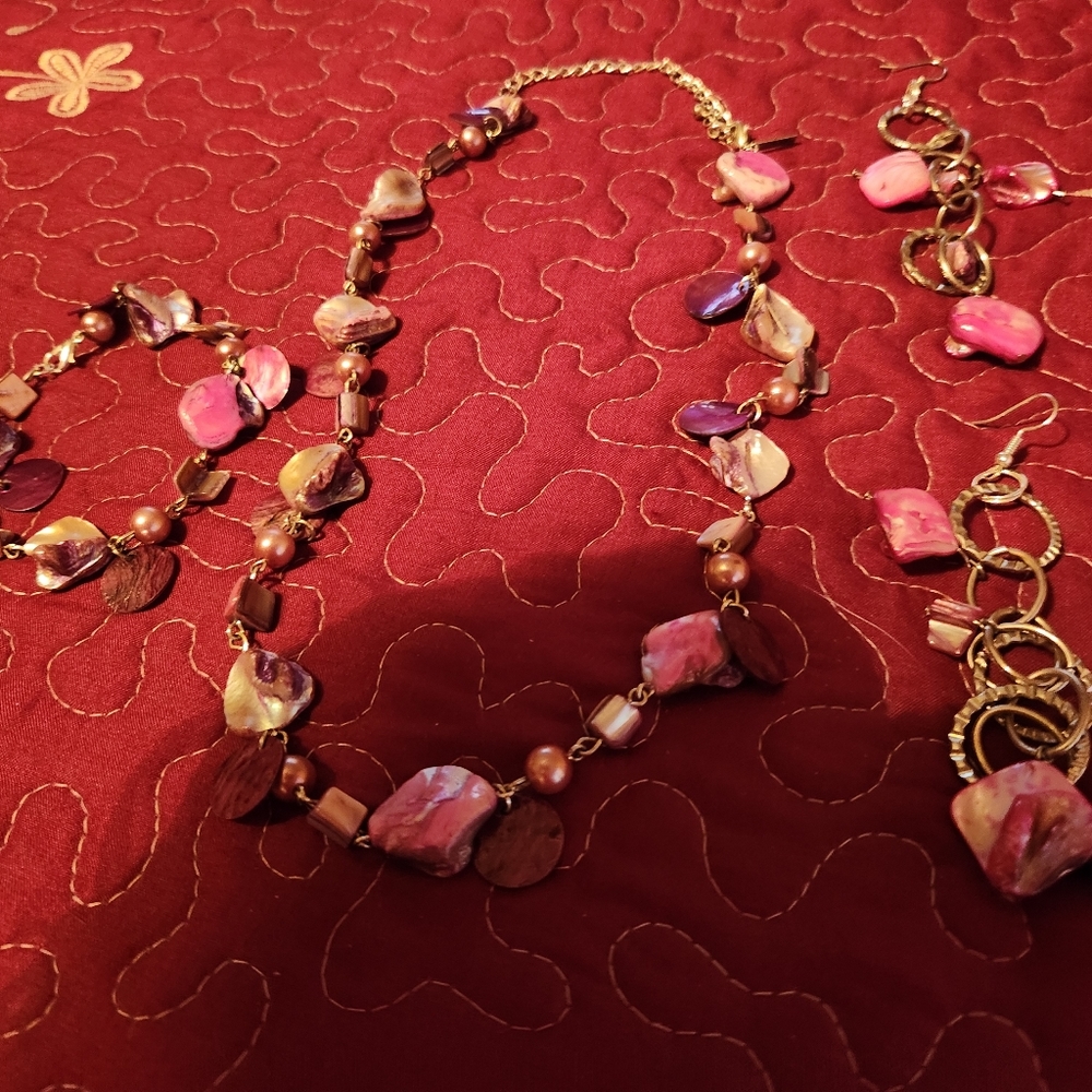 Handmade jewelry set